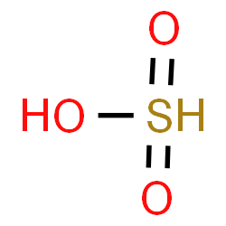 ChemSpider 2D Image | sulfonic acid | H2O3S