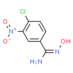 ChemSpider 2D Image | 4-Chloro-3-nitrobenzamide oxime | C7H6ClN3O3