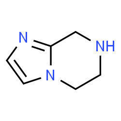 ChemSpider 2D Image | 5,6,7,8-Tetrahydroimidazo[1,2-a]pyrazin | C6H9N3