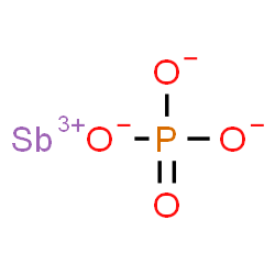 ChemSpider 2D Image | Antimony(3+) phosphate | O4PSb
