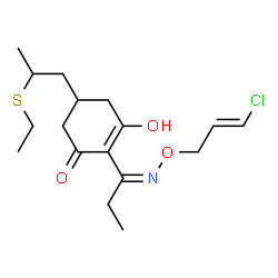 ChemSpider 2D Image | (Z)-clethodim | C17H26ClNO3S