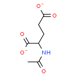 ChemSpider 2D Image | acetylglutamate | C7H9NO5