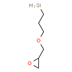ChemSpider 2D Image | [3-(2-Oxiranylmethoxy)propyl]silane | C6H14O2Si