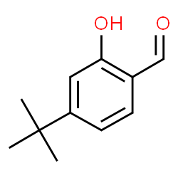 ChemSpider 2D Image | 4-tert-Butyl-2-hydroxybenzaldehyde | C11H14O2