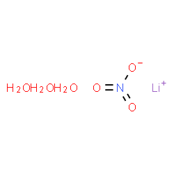ChemSpider 2D Image | Lithium nitrate hydrate (1:1:3) | H6LiNO6