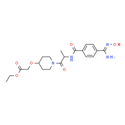 ChemSpider 2D Image | Sibrafiban | C20H28N4O6