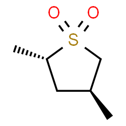 ChemSpider 2D Image | (2S,4S)-2,4-Dimethyltetrahydrothiophene 1,1-dioxide | C6H12O2S