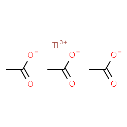 ChemSpider 2D Image | Tl(OAc)3 | C6H9O6Tl
