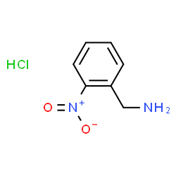 ChemSpider 2D Image | 2-NITROBENZYLAMINE HYDROCHLORIDE | C7H9ClN2O2