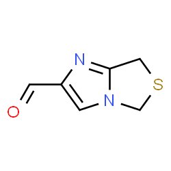 ChemSpider 2D Image | 7H-Imidazo[1,2-c][1,3]thiazole-2-carbaldehyde | C6H6N2OS