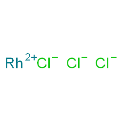 ChemSpider 2D Image | rhodium(+2) cation trichloride | Cl3Rh