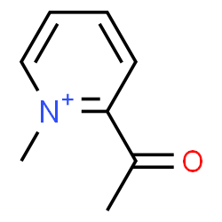 ChemSpider 2D Image | 2-Acetyl-1-methylpyridinium | C8H10NO