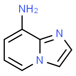 ChemSpider 2D Image | Imidazo[1,2-a]pyridin-8-amine | C7H7N3