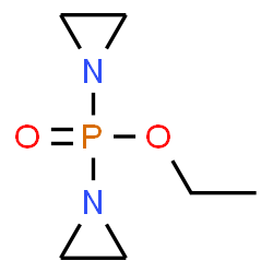 ChemSpider 2D Image | Ethyl bis(1-aziridinyl)phosphinate | C6H13N2O2P