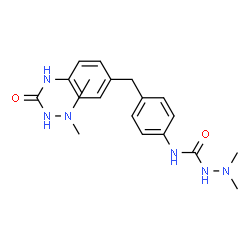 ChemSpider 2D Image | N,N'-(Methylenedi-4,1-phenylene)bis(2,2-dimethylhydrazinecarboxamide) | C19H26N6O2