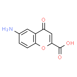ChemSpider 2D Image | 6-Amino-4-oxo-4H-chromene-2-carboxylic acid | C10H7NO4