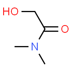 ChemSpider 2D Image | 2-Hydroxy-N,N-dimethylacetamide | C4H9NO2