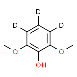 ChemSpider 2D Image | 2,6-Dimethoxy(~2~H_3_)phenol | C8H7D3O3