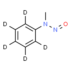 ChemSpider 2D Image | N-Methyl-N-nitroso(~2~H_5_)aniline | C7H3D5N2O
