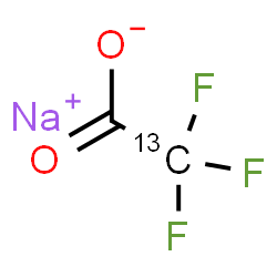ChemSpider 2D Image | Sodium trifluoro(2-~13~C)acetate | C13CF3NaO2