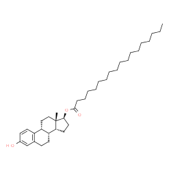 ChemSpider 2D Image | (9beta,14beta,17beta)-3-Hydroxyestra-1,3,5(10)-trien-17-yl stearate | C36H58O3