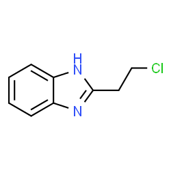 ChemSpider 2D Image | 2-(2-chloroethyl)benzIMIDAZOLE | C9H9ClN2