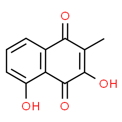 ChemSpider 2D Image | Droserone | C11H8O4