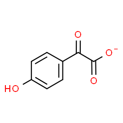 ChemSpider 2D Image | 4-hydroxybenzoylformate | C8H5O4