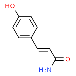 ChemSpider 2D Image | 4-Hydroxycinnamamide | C9H9NO2