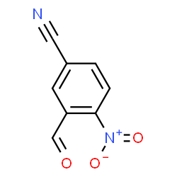 ChemSpider 2D Image | 3-Formyl-4-nitrobenzonitrile | C8H4N2O3