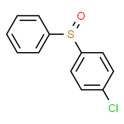 ChemSpider 2D Image | 1-Chloro-4-(phenylsulfinyl)benzene | C12H9ClOS