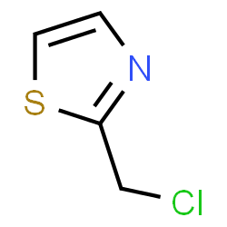 ChemSpider 2D Image | 2-(Chloromethyl)thiazole | C4H4ClNS