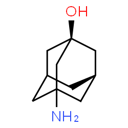 ChemSpider 2D Image | (1R,5S)-3-Amino-1-adamantanol | C10H17NO