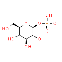 ChemSpider 2D Image | beta-D-Glucose 1-phosphate | C6H13O9P
