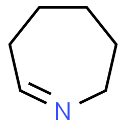 ChemSpider 2D Image | 3,4,5,6-Tetrahydro-2H-azepine | C6H11N