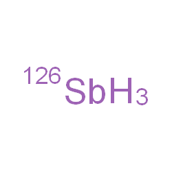 ChemSpider 2D Image | stibane | 126Sb