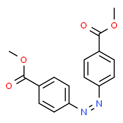 ChemSpider 2D Image | Dimethyl 4,4'-[(Z)-1,2-diazenediyl]dibenzoate | C16H14N2O4