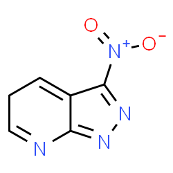 ChemSpider 2D Image | 3-nitro-1,5-dihydropyrazolo[3,4-b]pyridine | C6H5N4O2