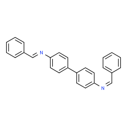 ChemSpider 2D Image | (Z,E)-N,N'-4,4'-Biphenyldiylbis(1-phenylmethanimine) | C26H20N2