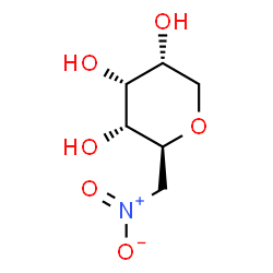 ChemSpider 2D Image | 2,6-Anhydro-1-deoxy-1-nitro-D-allitol | C6H11NO6