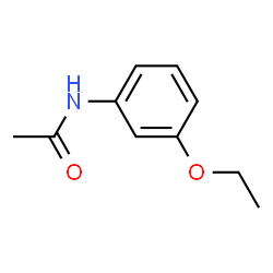 ChemSpider 2D Image | 3'-ethoxyacetanilide | C10H13NO2