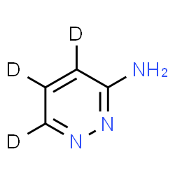 ChemSpider 2D Image | 3-(~2~H_3_)Pyridazinamine | C4H2D3N3