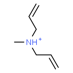ChemSpider 2D Image | N-Allyl-N-methyl-2-propen-1-aminium | C7H14N