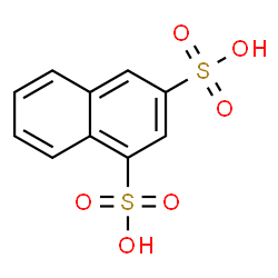 ChemSpider 2D Image | 1,3-Naphthalenedisulfonic acid | C10H8O6S2