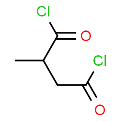 ChemSpider 2D Image | 2-Methylsuccinoyl dichloride | C5H6Cl2O2