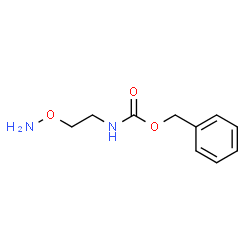 ChemSpider 2D Image | Benzyl [2-(aminooxy)ethyl]carbamate | C10H14N2O3