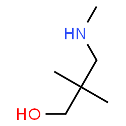 ChemSpider 2D Image | 2,2-Dimethyl-3-(methylamino)-1-propanol | C6H15NO