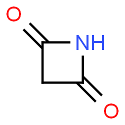 ChemSpider 2D Image | 2,4-Azetidinedione | C3H3NO2
