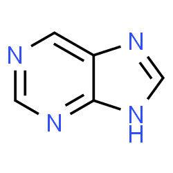 ChemSpider 2D Image | 1H-Purine | C5H3N4