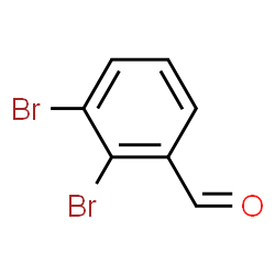 ChemSpider 2D Image | 2,3-DIBROMOBENZALDEHYDE | C7H4Br2O